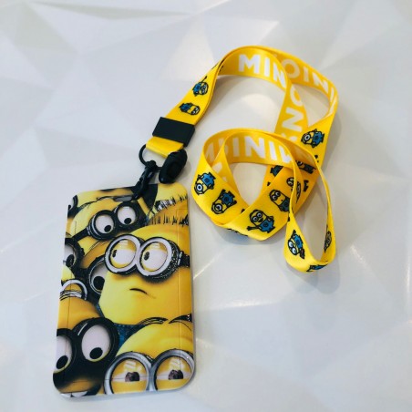 Porta gafete Minions Remarcado